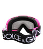 Dolce &amp; Gabbana Fuchsia Pink Logo Ski Goggles DG6182 Mask Sunglasses