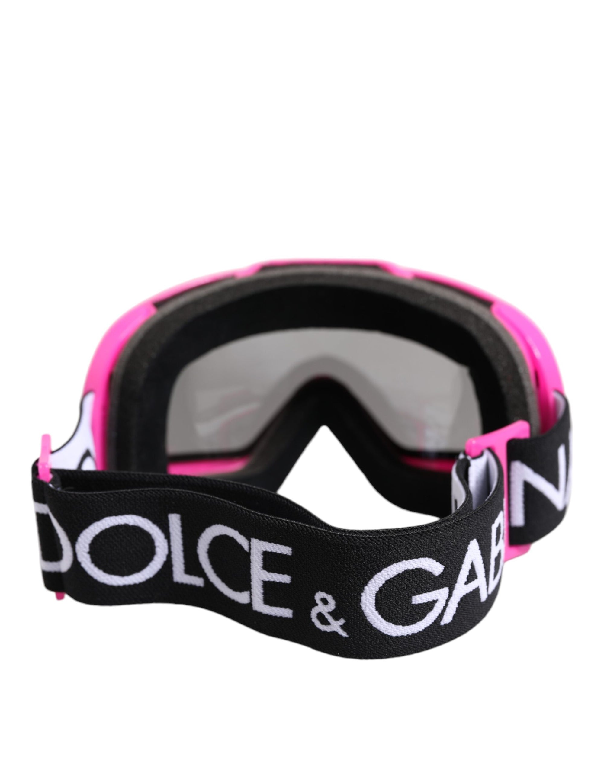 Dolce &amp; Gabbana Fuchsia Pink Logo Ski Goggles DG6182 Mask Sunglasses