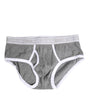Slip homme Dolce & Gabbana en coton stretch gris