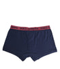 Boxer extensible Dolce & Gabbana bleu rouge avec logo