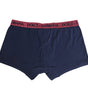 Boxer extensible Dolce & Gabbana bleu rouge avec logo