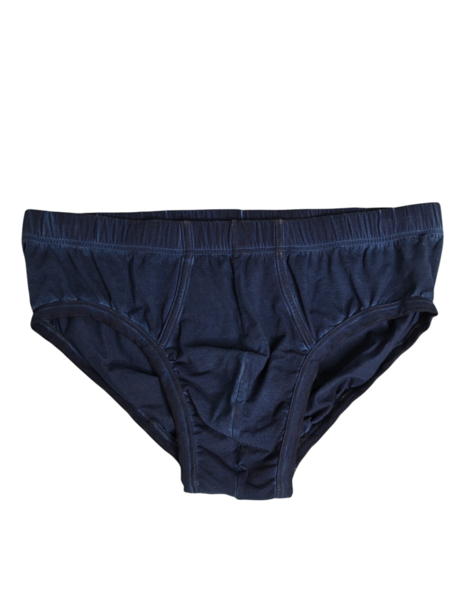 Slip homme Dolce & Gabbana en coton stretch bleu