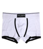 Boxer classique en coton blanc Dolce &amp; Gabbana pour homme