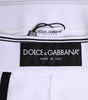 Boxer classique en coton blanc Dolce &amp; Gabbana pour homme