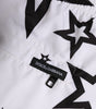 Dolce & Gabbana White Star Print Beachwear Men Shorts Swimwear