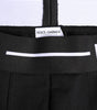 Boxer classique en coton stretch noir Dolce & Gabbana