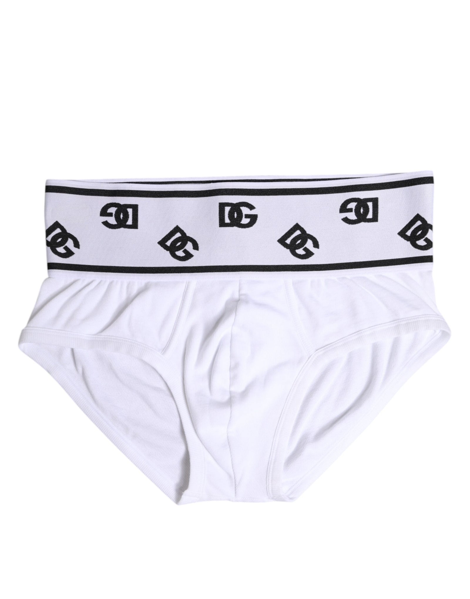 Sous-vêtement classique en coton stretch blanc Dolce & Gabbana