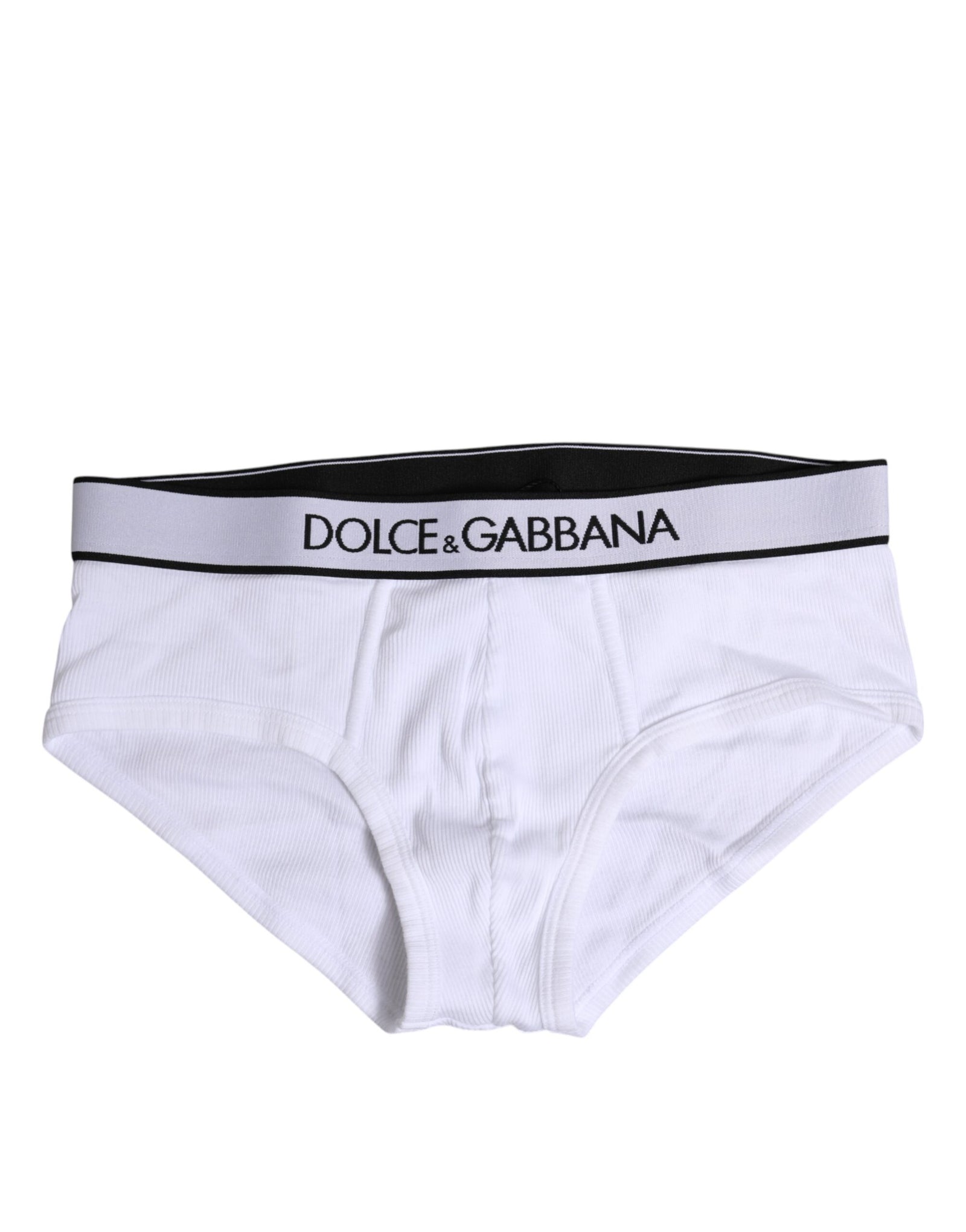 Sous-vêtement classique en coton stretch blanc Dolce & Gabbana