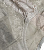 Dolce & Gabbana Gray Cotton Floral Lace High Waist Panty Underwear