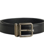 Dolce & Gabbana Black Calfskin Belt