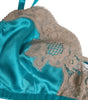 Dolce & Gabbana Green Floral Lace Silk Non Wire Bra Underwear
