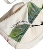 Dolce & Gabbana White Floral Balconette Underwired Bra Underwear
