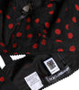Dolce &amp; Gabbana Black Red Polka Dot Underwired Balconette Underwear