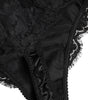 Dolce & Gabbana Black Silk Lace Stretch Bikini Panty Underwear