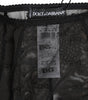 Dolce &amp; Gabbana Black Logo Girdle High Waisted Panty Underwear