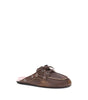 Miu Miu Leather Sabot Loafers
