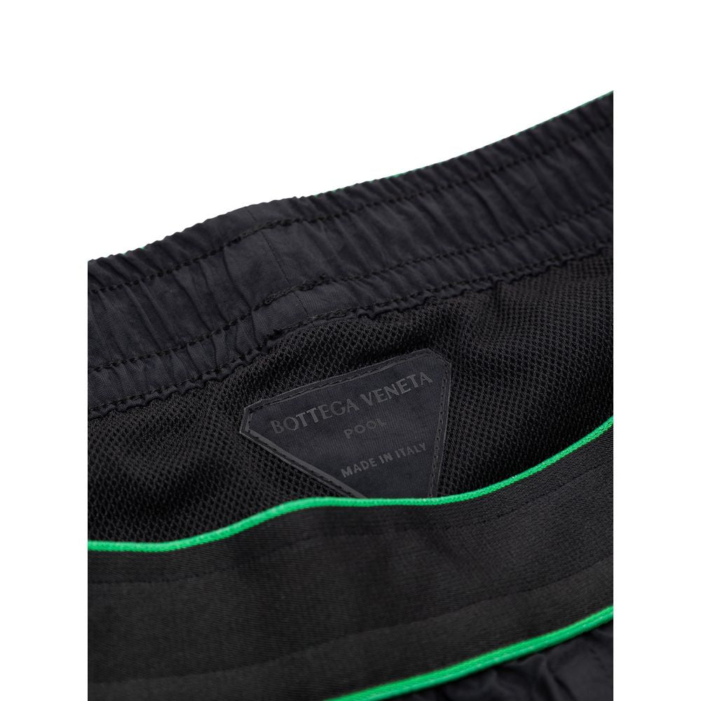Short de bain en polyamide noir Bottega Veneta
