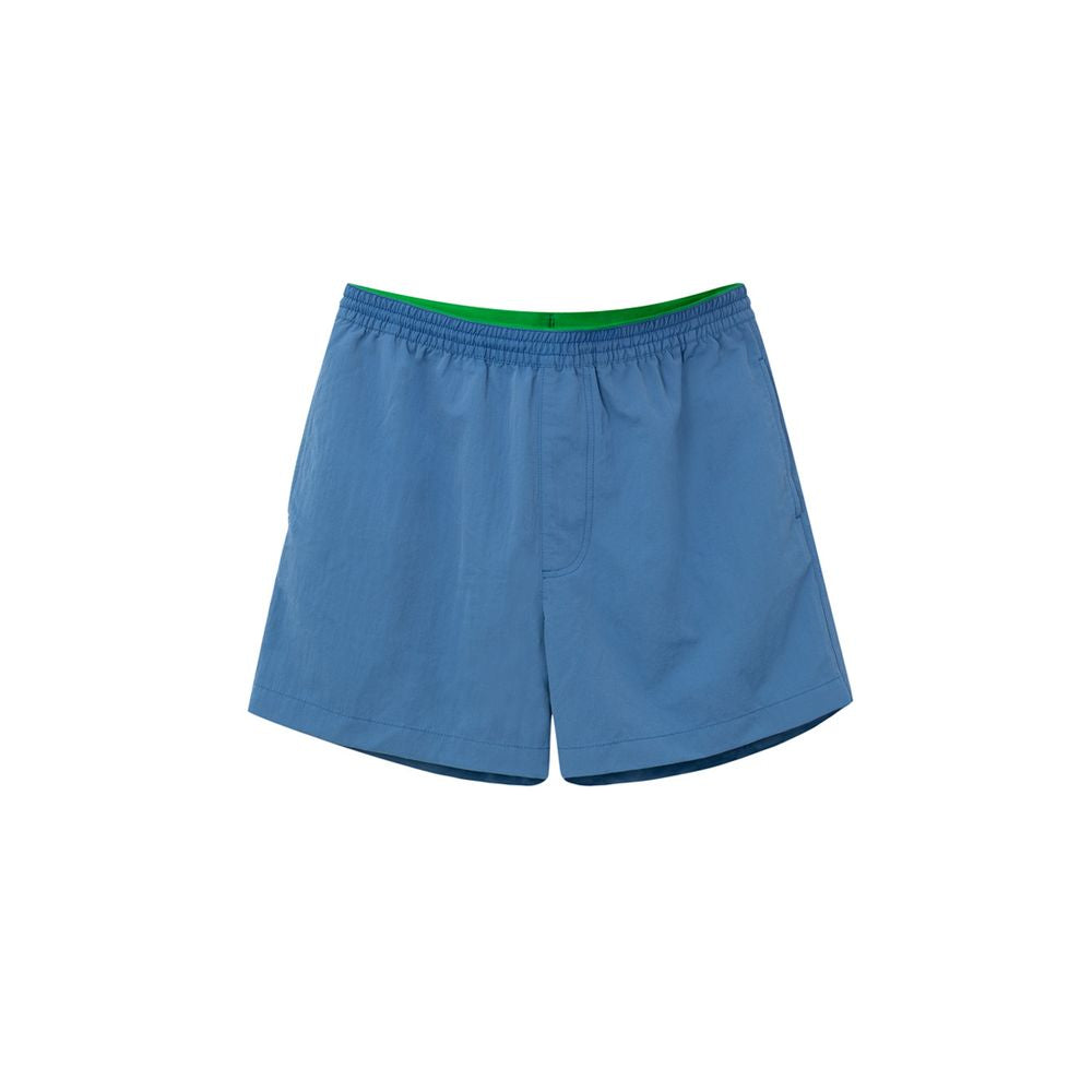 Short de bain en polyamide bleu Bottega Veneta
