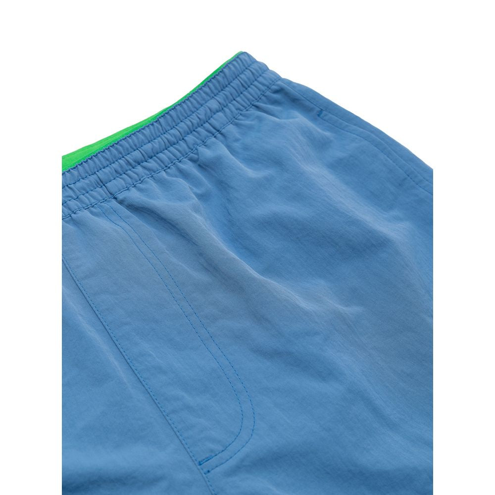 Short de bain en polyamide bleu Bottega Veneta