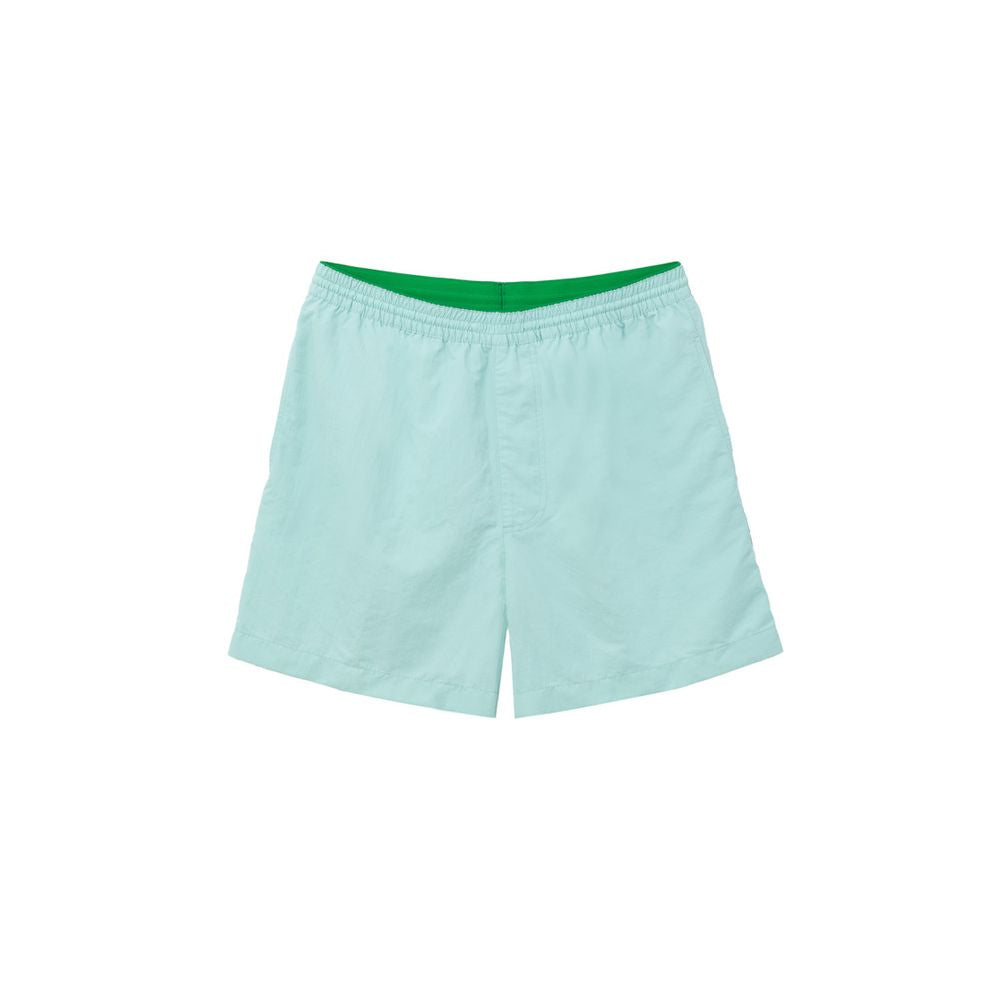Short de bain Bottega Veneta en polyamide turquoise