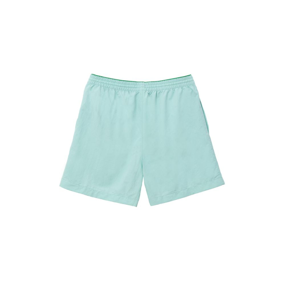 Short de bain Bottega Veneta en polyamide turquoise