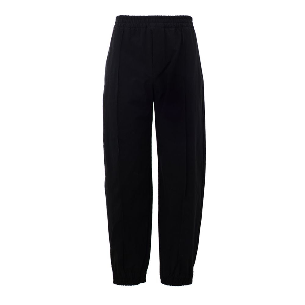 Pantalon en polyamide noir Bottega Veneta