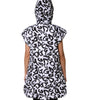 Dolce & Gabbana White DG Mania Hooded Sleeveless Puffer Jacket