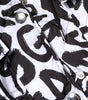 Dolce & Gabbana White DG Mania Hooded Sleeveless Puffer Jacket