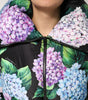Dolce & Gabbana Multicolor Floral Print Puffer Quilted Jacket