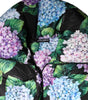 Dolce & Gabbana Multicolor Floral Print Puffer Quilted Jacket