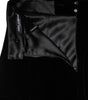 Dolce & Gabbana Black High Waist Fit Flared Midi Skirt