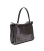 Sac à bandoulière Balenciaga Rodeo en cuir imprimé crocodile