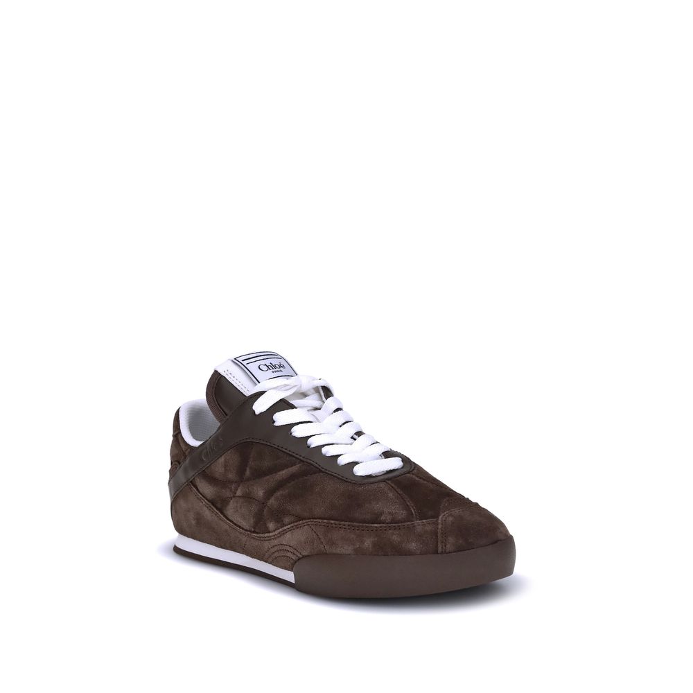 Baskets en daim Chloé Kick