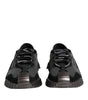 Dolce & Gabbana Black Logo Low Top NS1 Men Sneakers Shoes