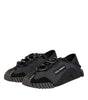 Dolce & Gabbana Black Logo Low Top NS1 Men Sneakers Shoes