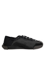 Dolce & Gabbana Black Logo Low Top NS1 Men Sneakers Shoes
