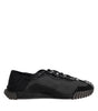 Dolce & Gabbana Black Logo Low Top NS1 Men Sneakers Shoes
