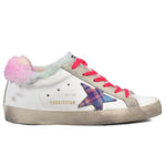Baskets en cuir blanc Golden Goose