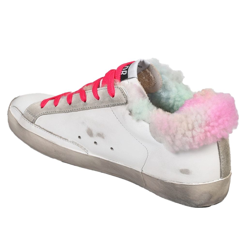 Baskets en cuir blanc Golden Goose