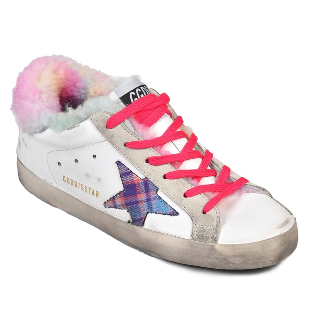 Baskets en cuir blanc Golden Goose