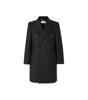 Saint Laurent Double-Breasted Wool Coat