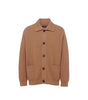 Prada Ribbed Knit Cashmere Cardigan