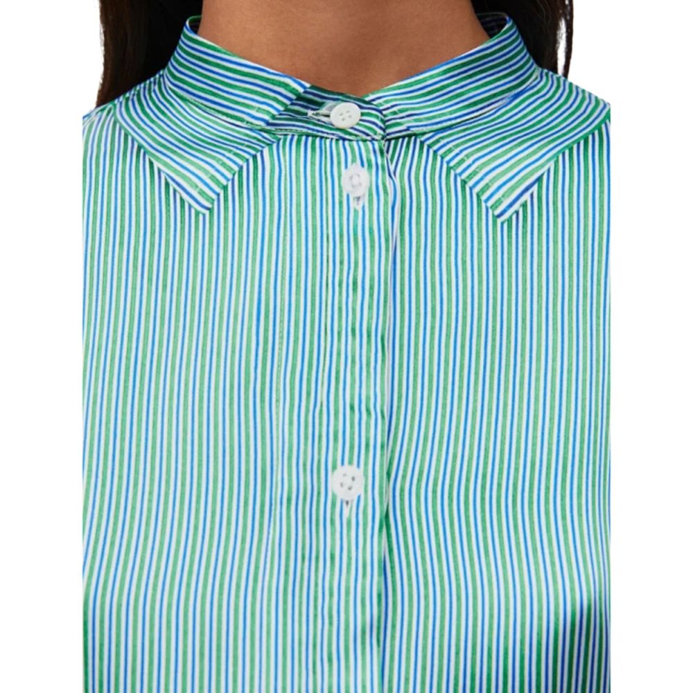 Chemise rayée en soie mélangée Loewe