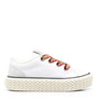 Lanvin Cotton Lace-Up Sneakers