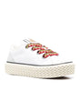 Lanvin Cotton Lace-Up Sneakers