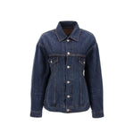 Balenciaga 'Hourglass' Denim Jacket
