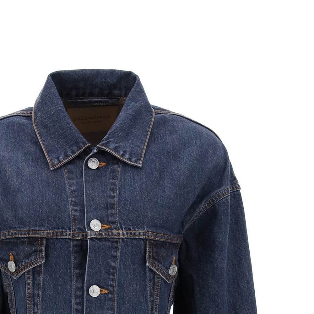 Balenciaga 'Hourglass' Denim Jacket