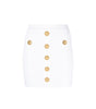 Balmain Stretch Mini Skirt