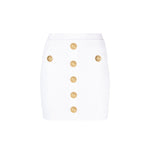 Balmain Stretch Mini Skirt