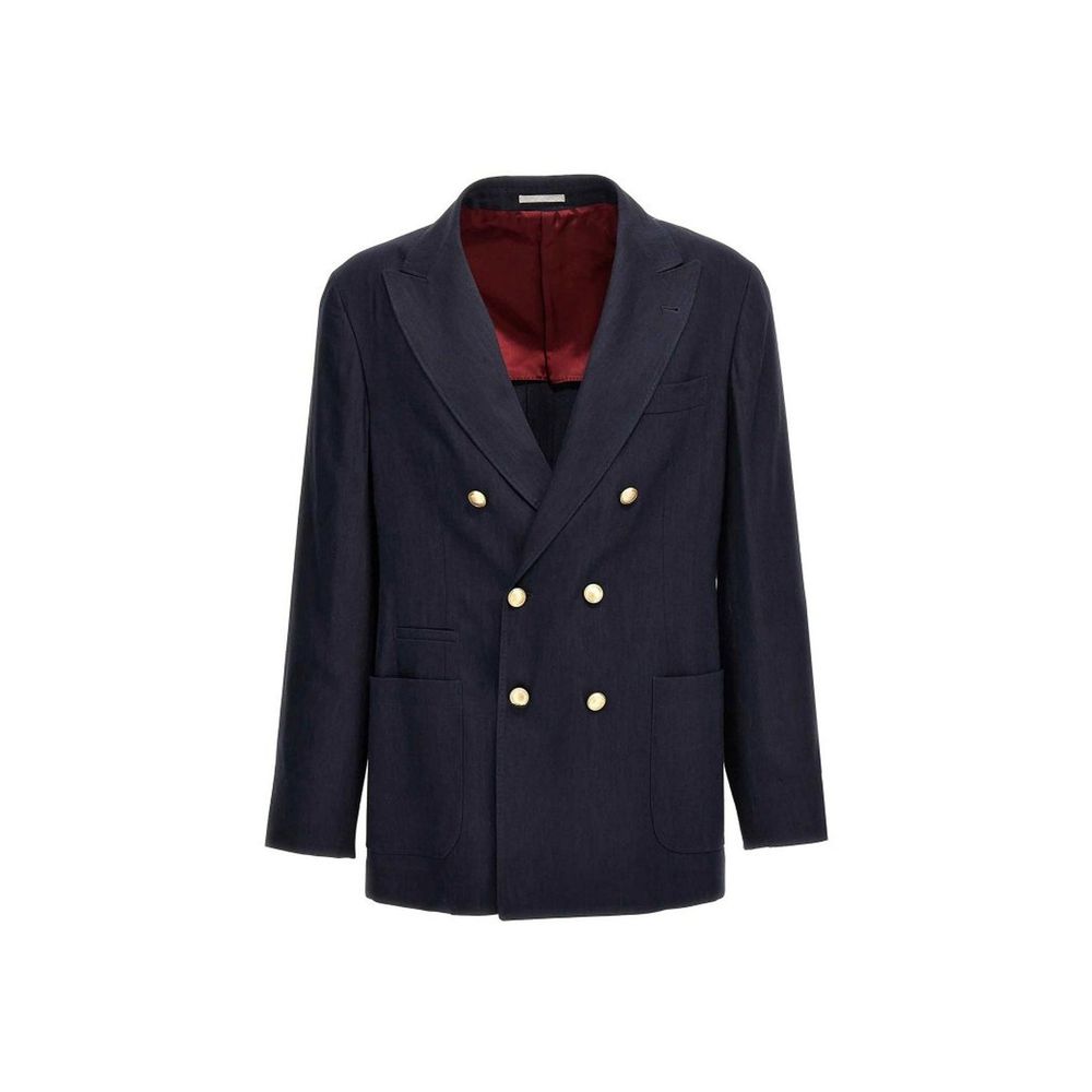 Brunello Cucinelli Linen And Wool Jacket